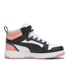 Sneakers puma rebound v6 mid ac+ ps unisex bambino - bianco