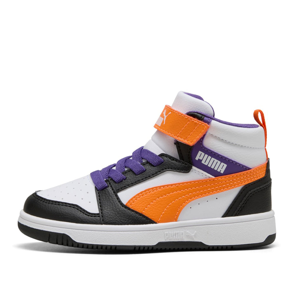 Sneakers Puma Rebound V6 Mid Ac+ ps Unisex Bambino - Bianco