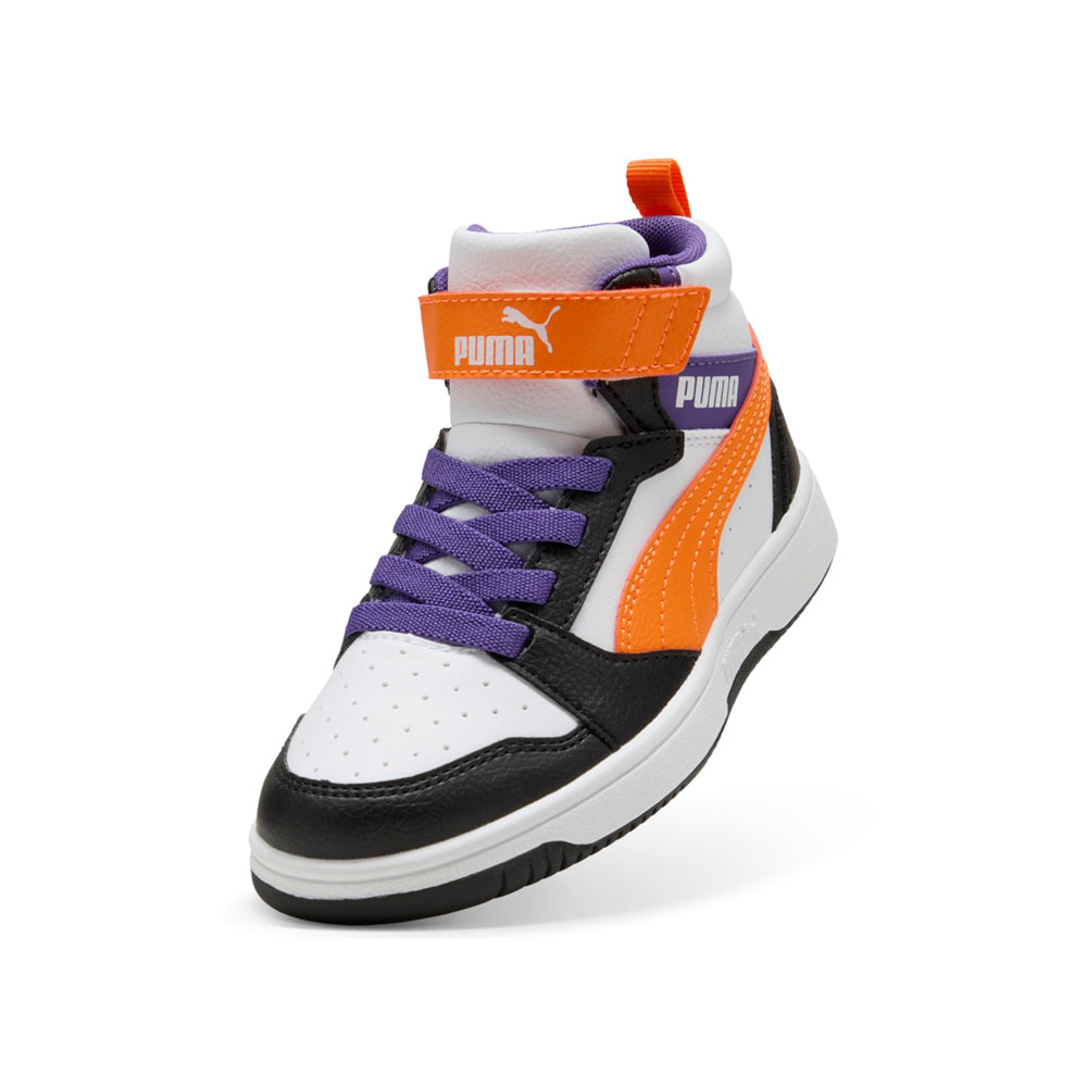 Sneakers Puma Rebound V6 Mid Ac+ ps Unisex Bambino - Bianco
