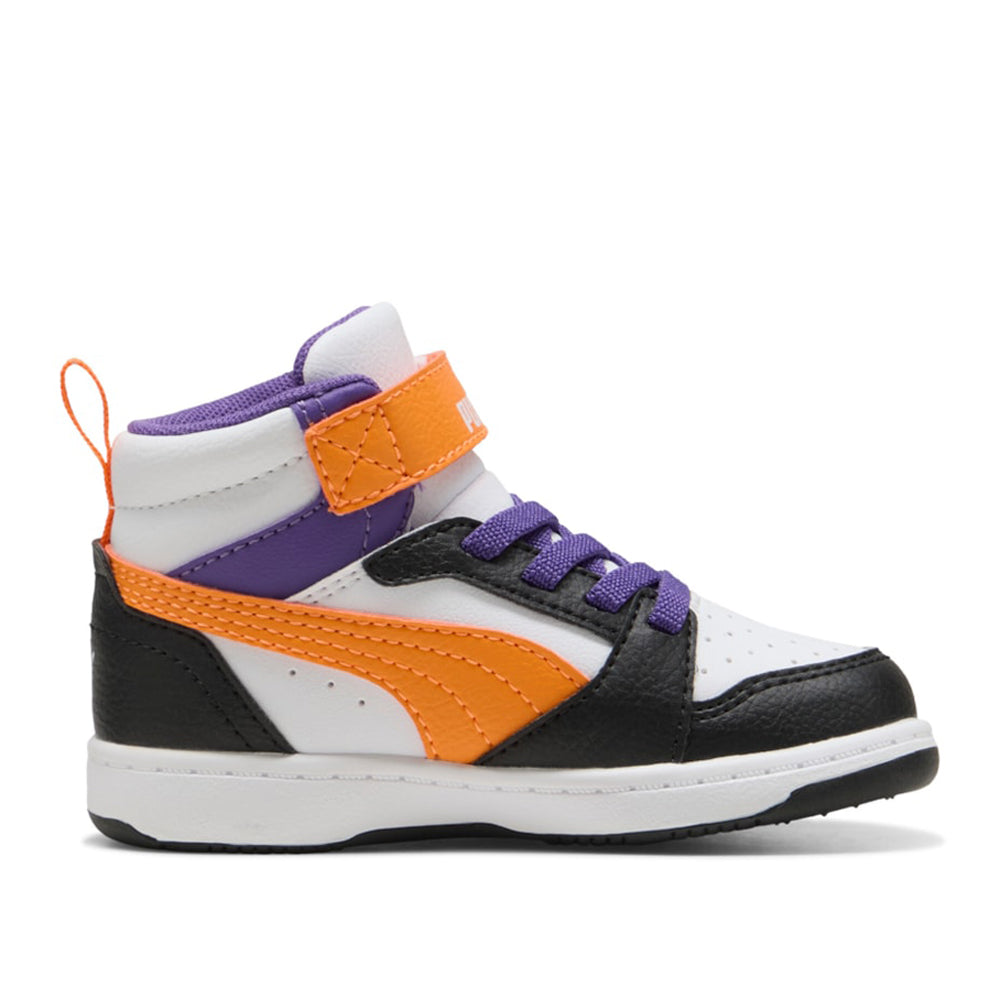 Sneakers Puma Rebound V6 Mid Ac+ Inf Unisex Bimbo - Bianco