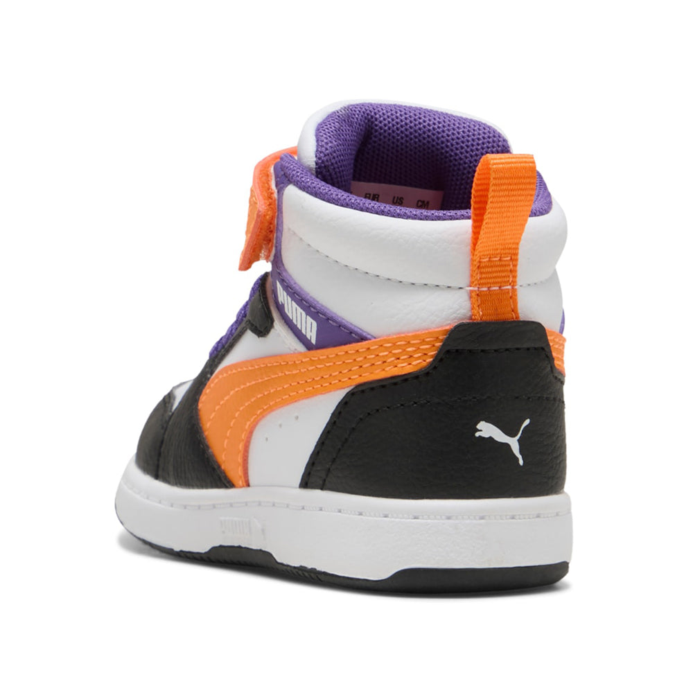 Sneakers Puma Rebound V6 Mid Ac+ Inf Unisex Bimbo - Bianco