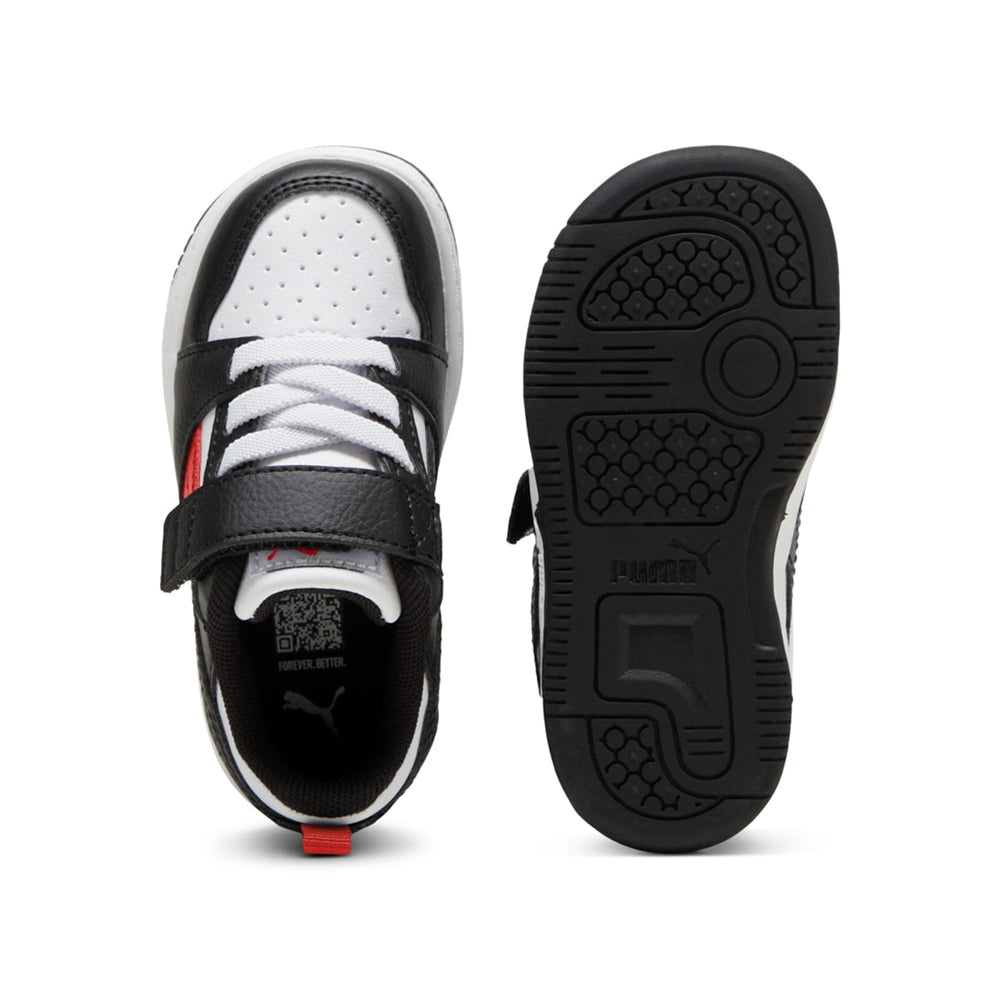 Sneakers Puma Rebound V6 Lo Ac+ Inf Bimba - Bianco