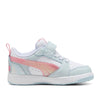 Sneakers puma rebound v6 lo space belle ac+ inf bimba - bianco