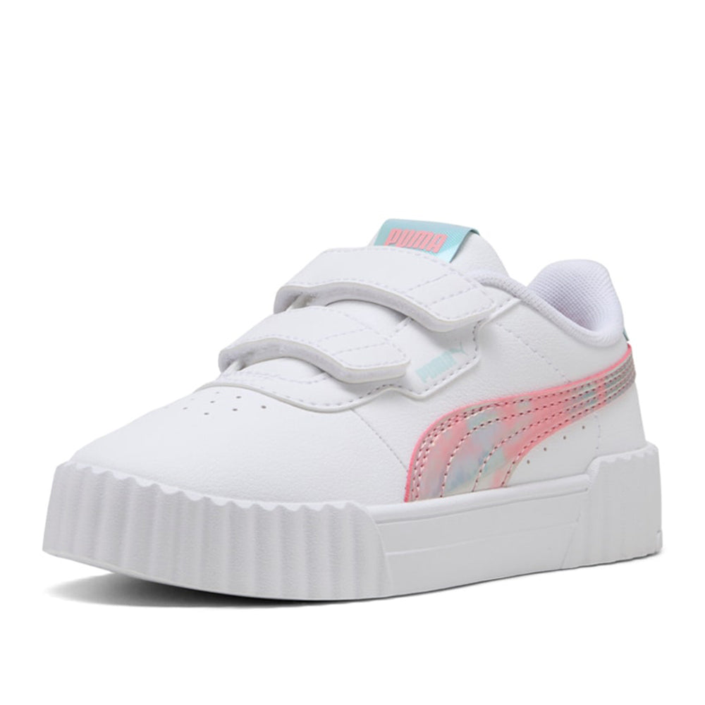 Sneakers Puma Carina 3.0 Space Belle V ps Bambina - Bianco
