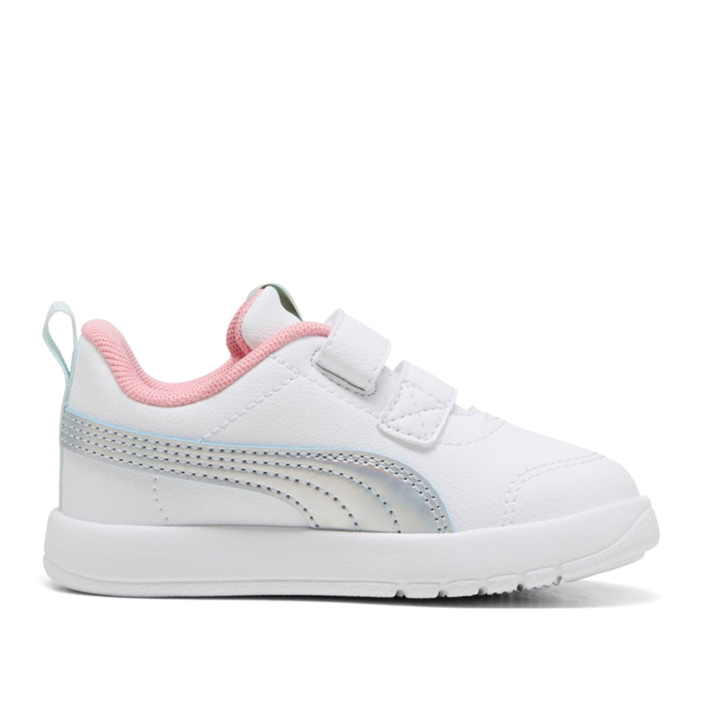 Sneakers Puma Courtflex V3 Space Belle V Inf Unisex Bimbo - Bianco