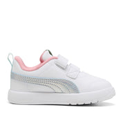 Sneakers Puma Courtflex V3 Space Belle V Inf Unisex Bimbo - Bianco