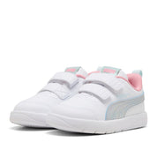 Sneakers Puma Courtflex V3 Space Belle V Inf Unisex Bimbo - Bianco