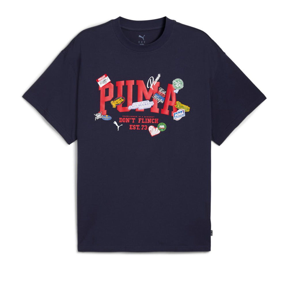 T-Shirt Puma Uomo - Blu