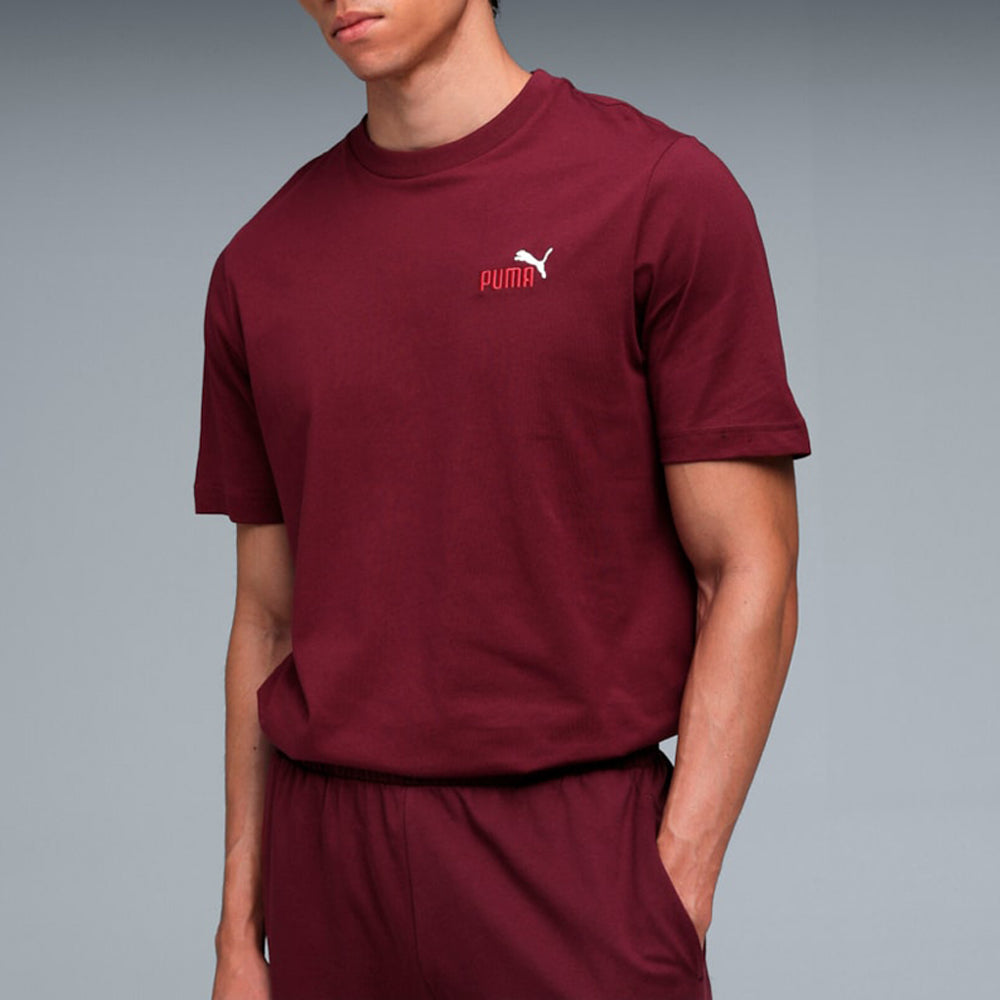 T-Shirt Puma Uomo - Bordeaux