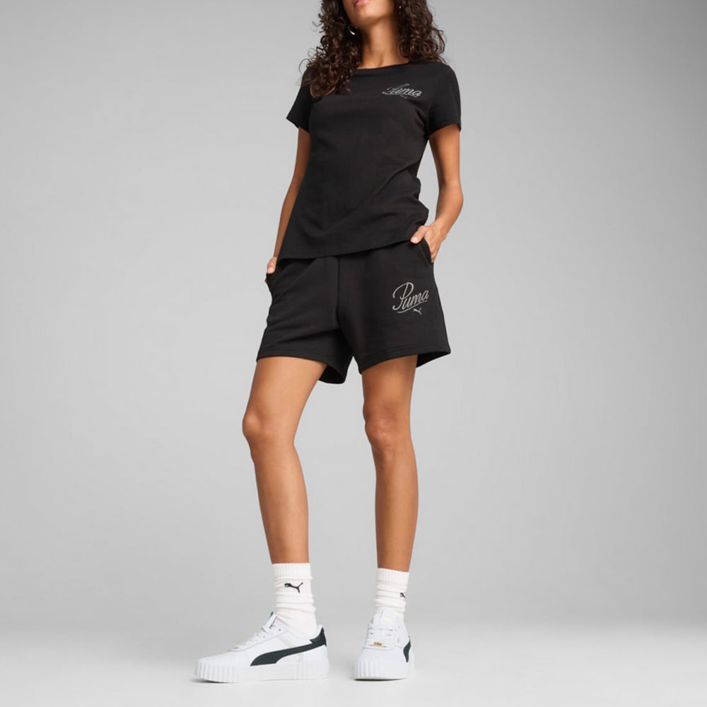 T-Shirt Puma Donna - Nero