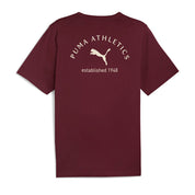 T-Shirt Puma Uomo - Bordeaux