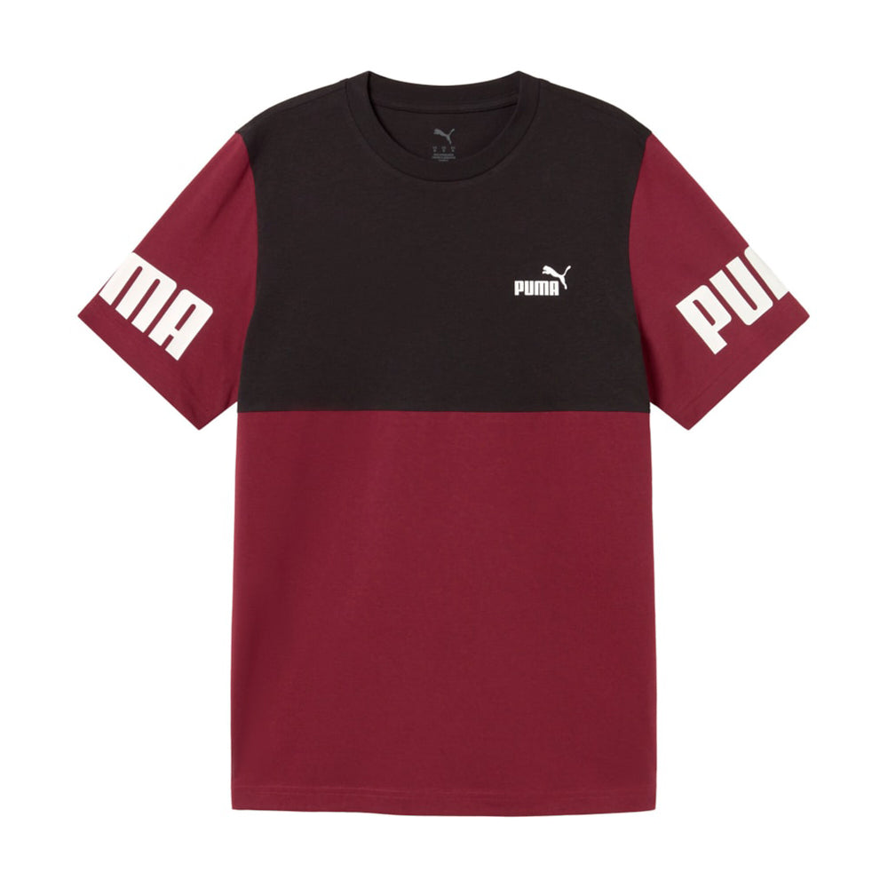 T-Shirt Puma Uomo - Bordeaux