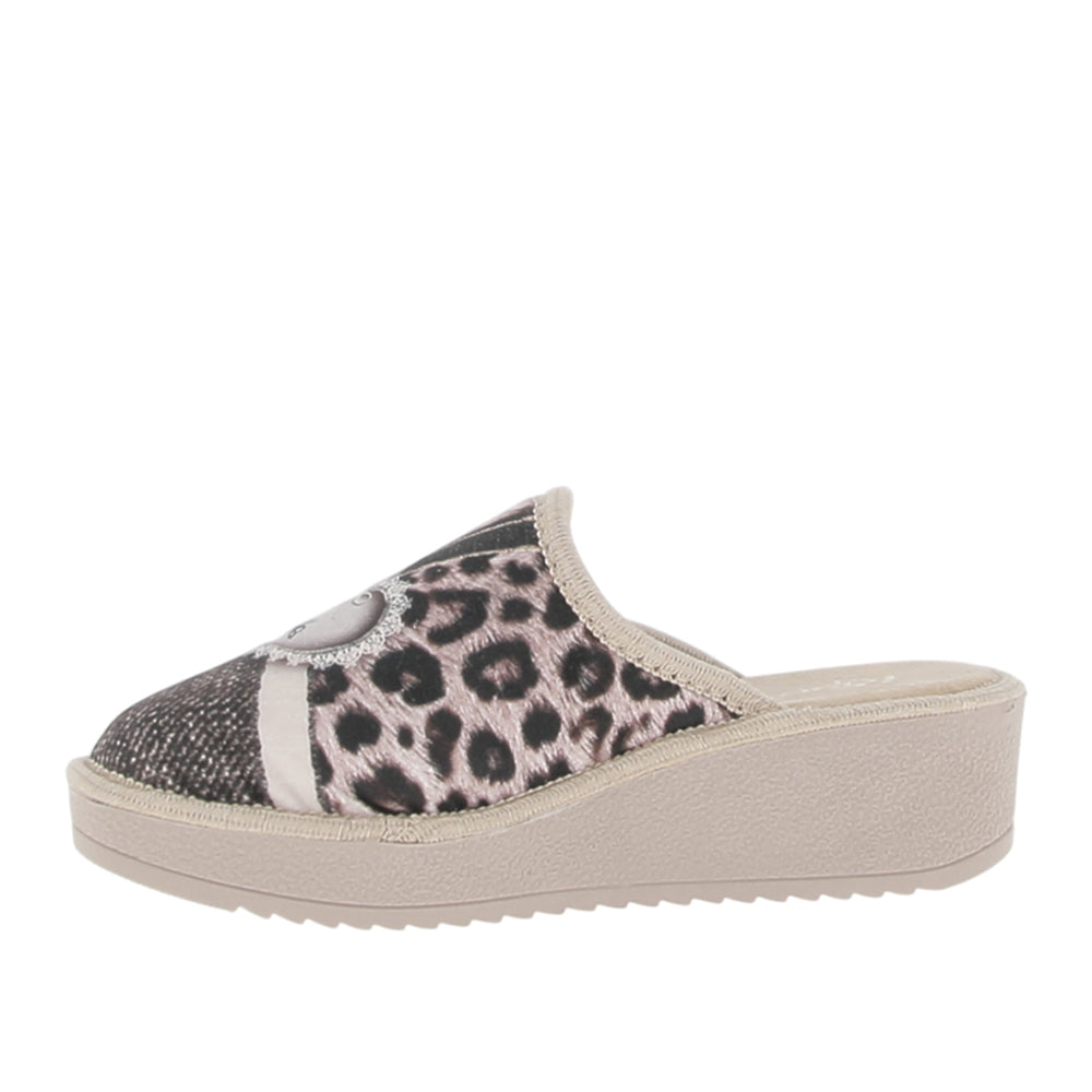 Pantofola Riposella Donna - Tortora