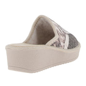 Pantofola Riposella Donna - Tortora