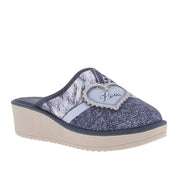 Pantofola Riposella Donna - Blu