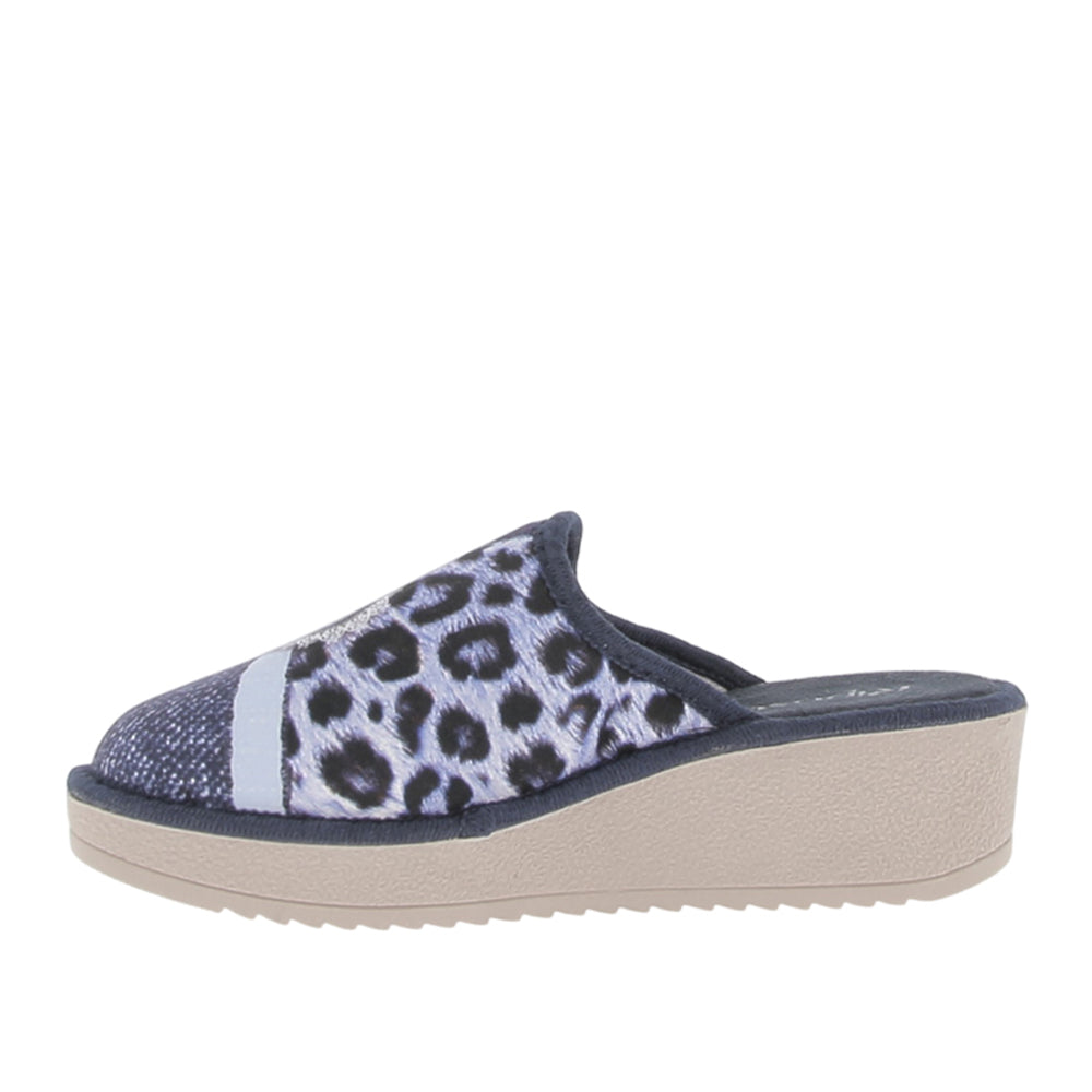 Pantofola Riposella Donna - Blu