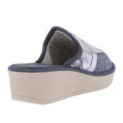 Pantofola Riposella Donna - Blu