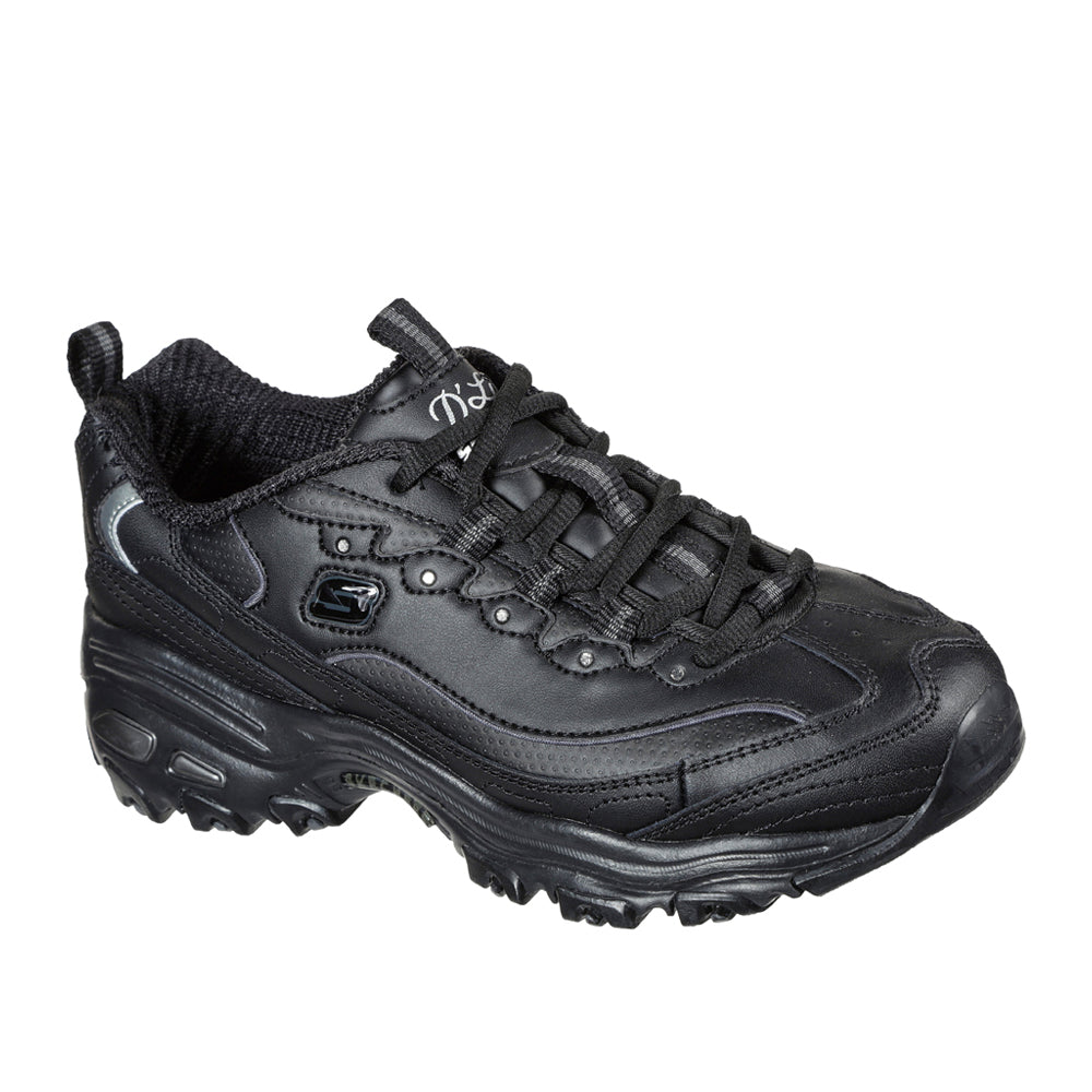 Sneakers Skechers D'lites - Fresh Start Donna - Nero