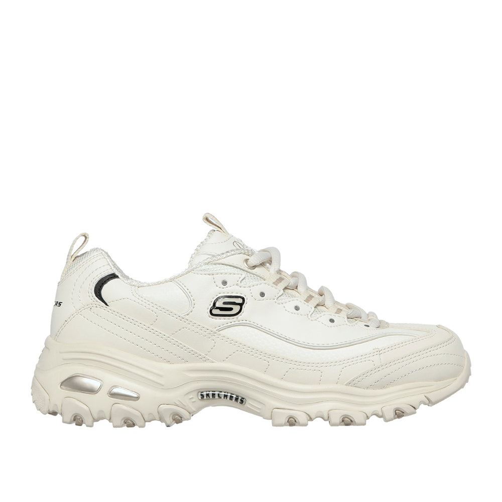 Sneakers Skechers D'lites - Fresh Start Donna - Bianco