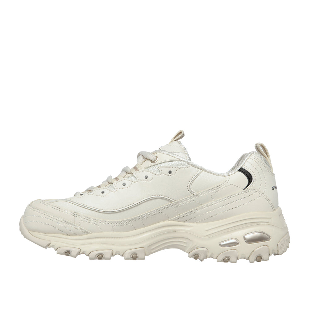 Sneakers Skechers D'lites - Fresh Start Donna - Bianco