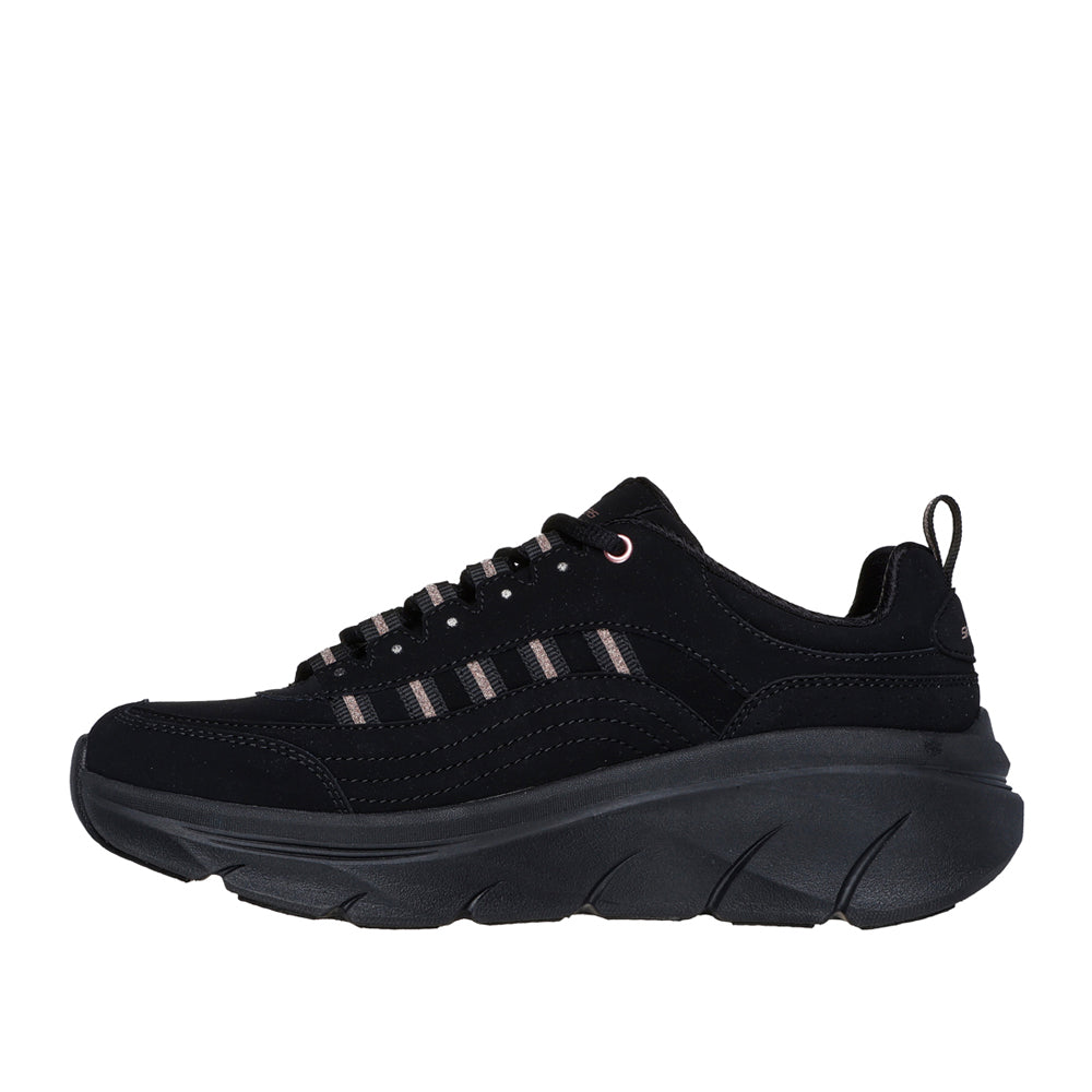 Scarpa Running Skechers D'lux Walker 2.0-Golden Step Donna - Nero