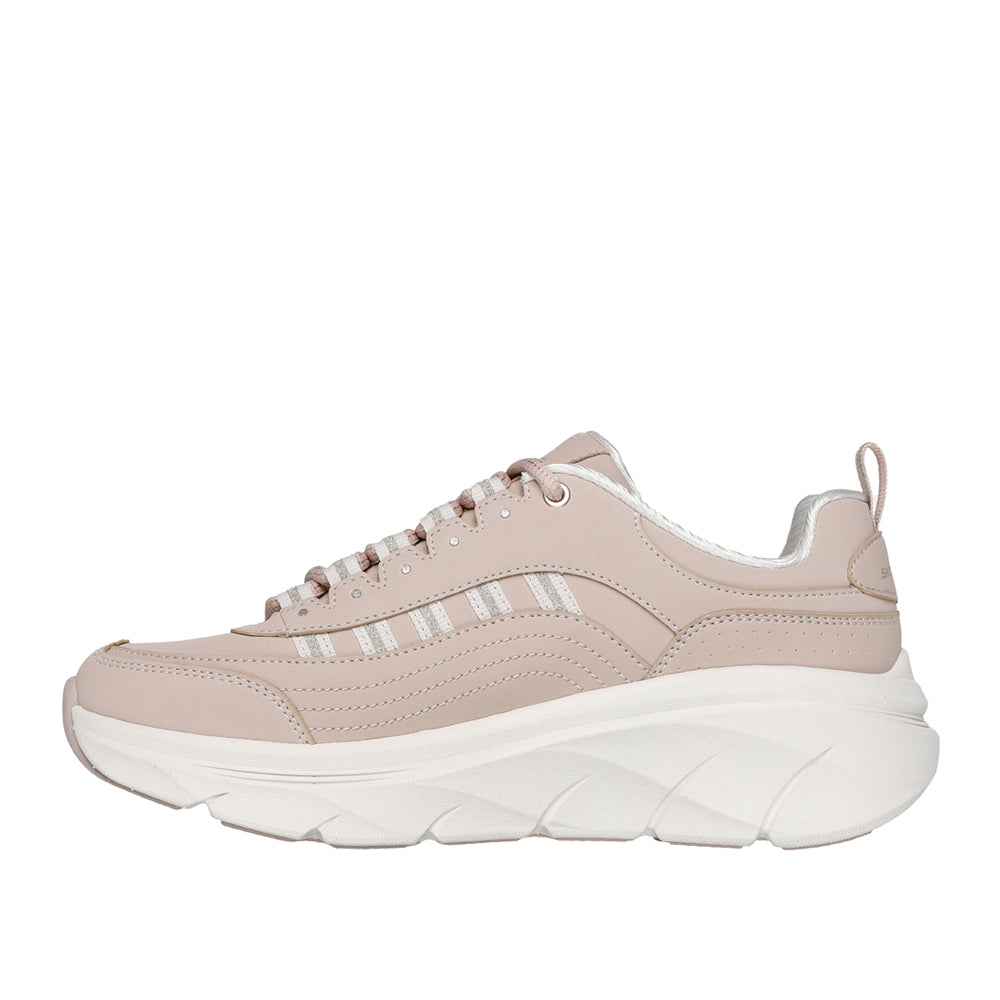 Scarpa Running Skechers D'lux Walker 2.0-Golden Step Donna - Rosa