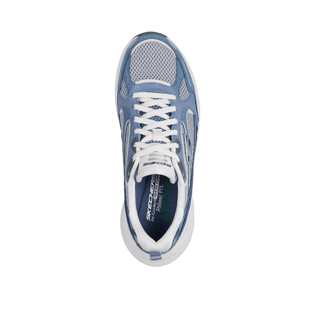 Scarpa Running Skechers Edgeride - Cool Fusion Donna - Celeste