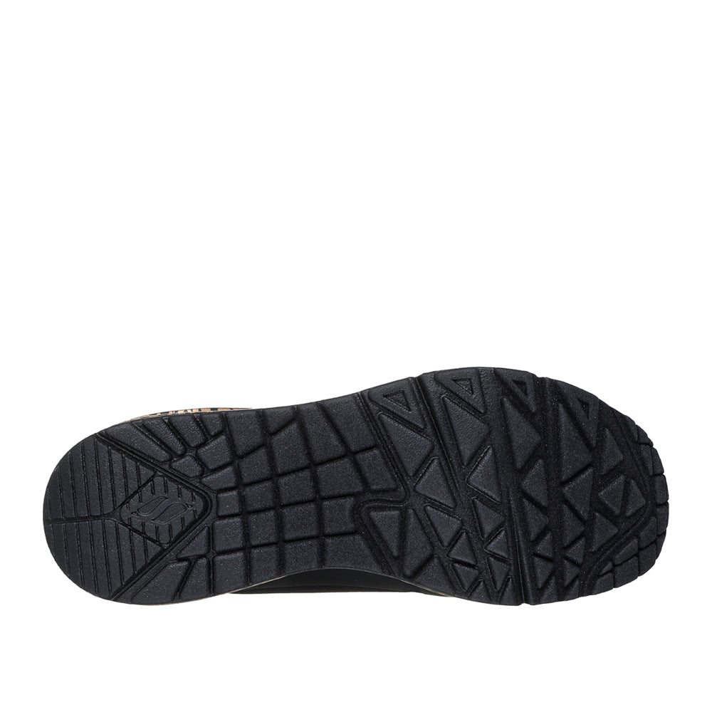 Sneakers Skechers Uno - Loving Love Donna - Nero