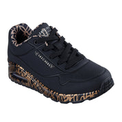 Sneakers Skechers Uno - Loving Love Donna - Nero
