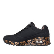 Sneakers Skechers Uno - Loving Love Donna - Nero