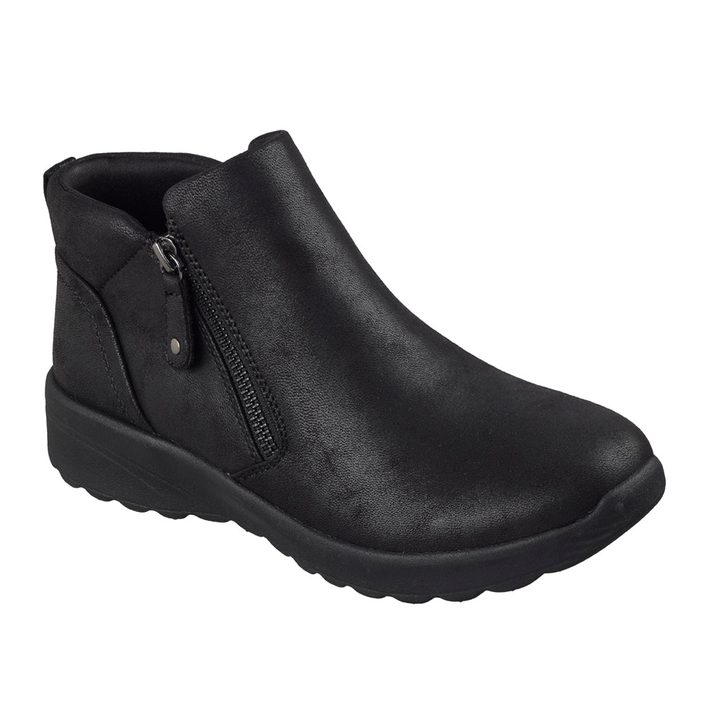Stivaletto Skechers Lovely Vibe - Fall In Bloom Donna - Nero