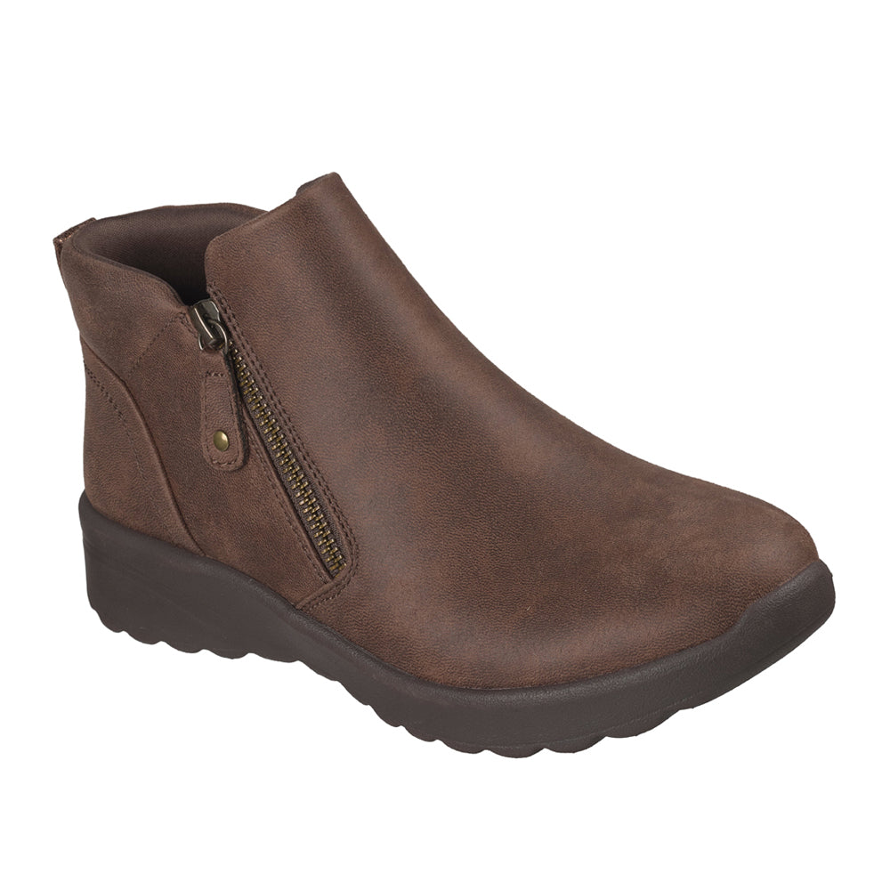 Stivaletto Skechers Lovely Vibe - Fall In Bloom Donna - Marrone
