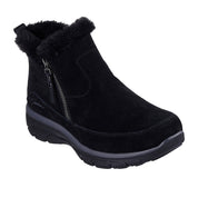 Stivaletto Skechers Easy Going - Cool Zip Donna - Nero