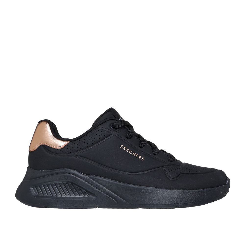 Sneakers Skechers Uno Lite - Shimmer Along Donna - Nero