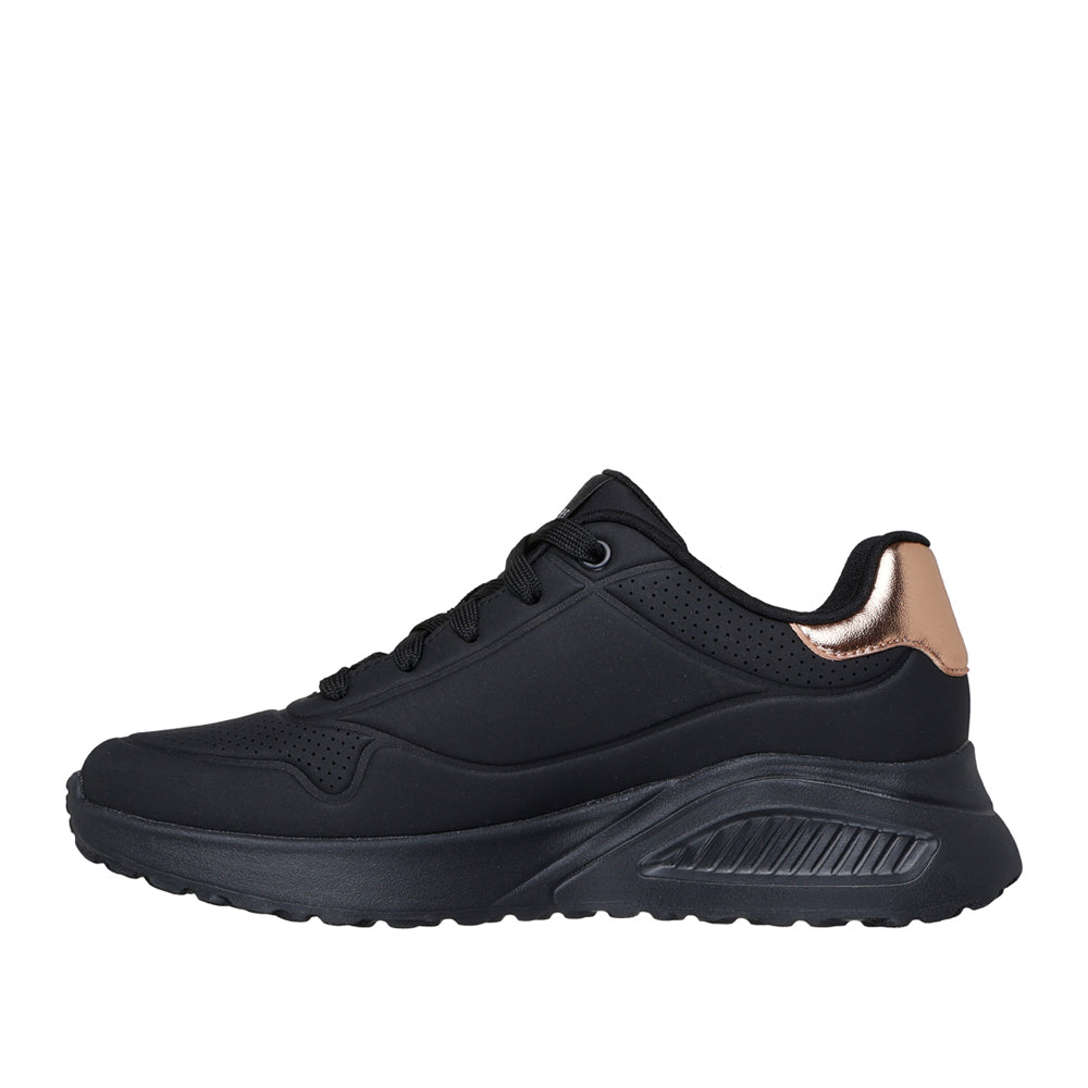 Sneakers Skechers Uno Lite - Shimmer Along Donna - Nero