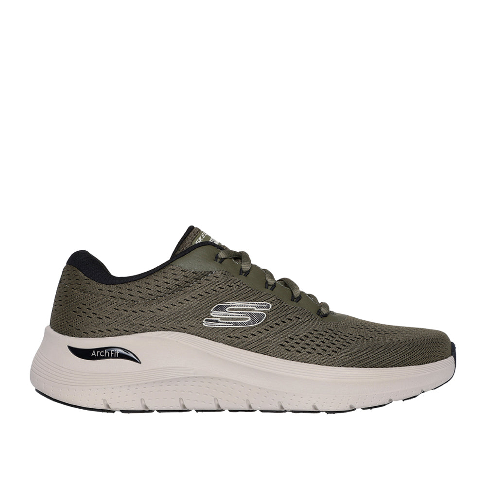 Scarpa Running Skechers Arch Fit 2.0 Uomo - Oliva