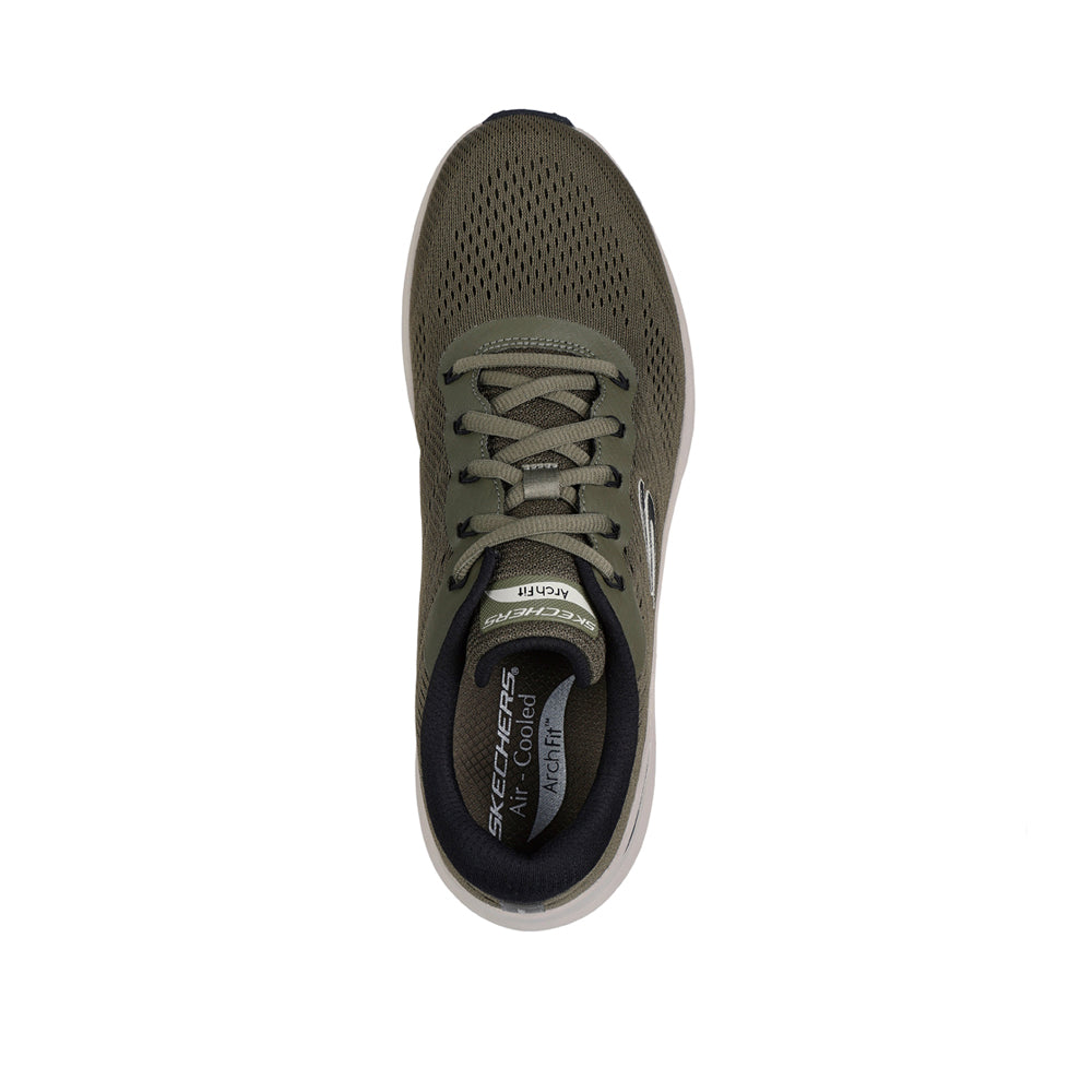 Scarpa Running Skechers Arch Fit 2.0 Uomo - Oliva