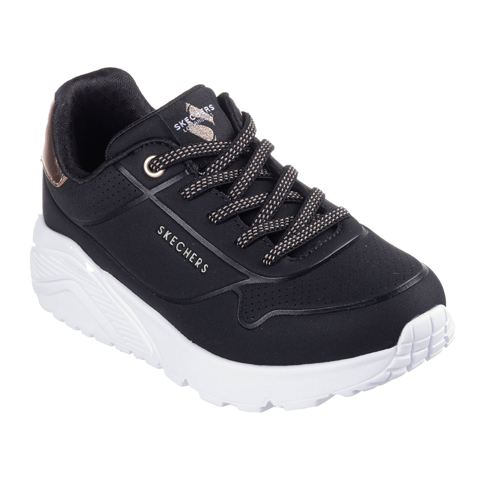 Sneakers Skechers Uno Lite Bambino - Nero