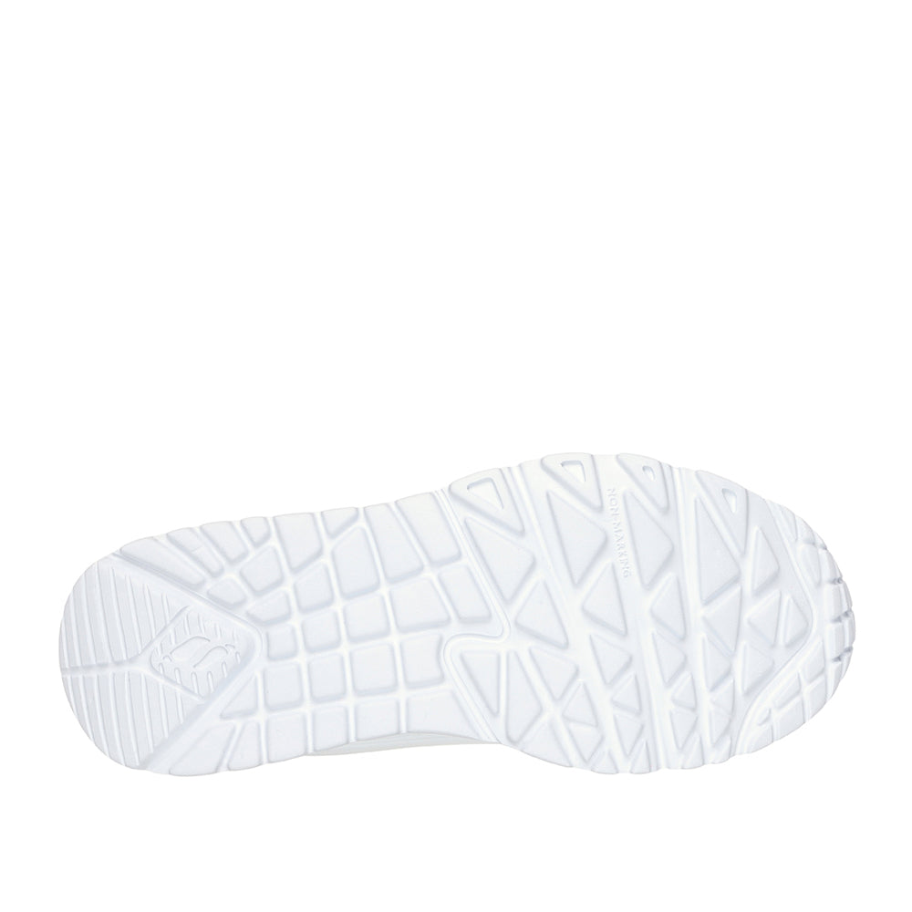 Sneakers Skechers Uno Lite - Easy Zip Unisex Bambino - Bianco