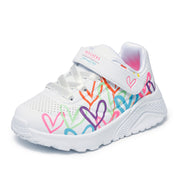 Sneakers Skechers Uno Lite - Love Levitate Unisex Bimba - Bianco