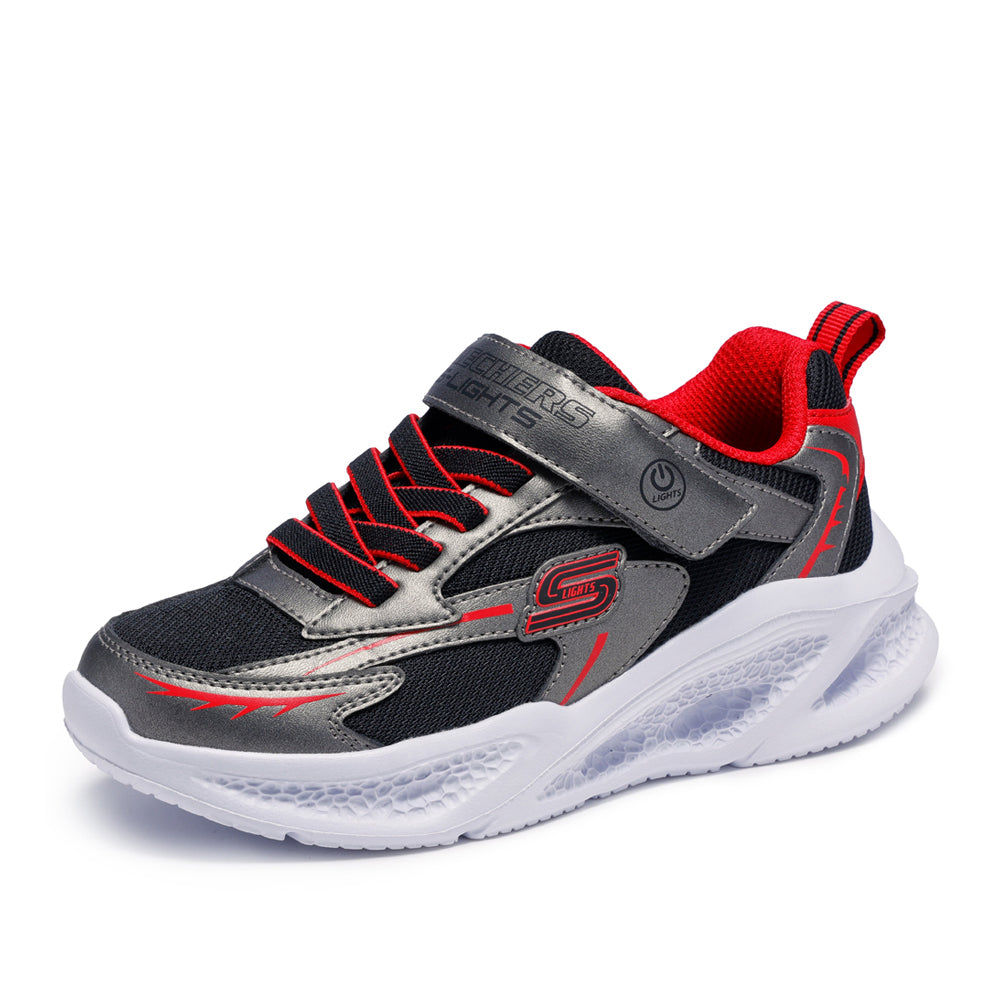 Sneakers Skechers Skechers MeteoR-LightS-GloW-S Unisex Bambino - Grigio