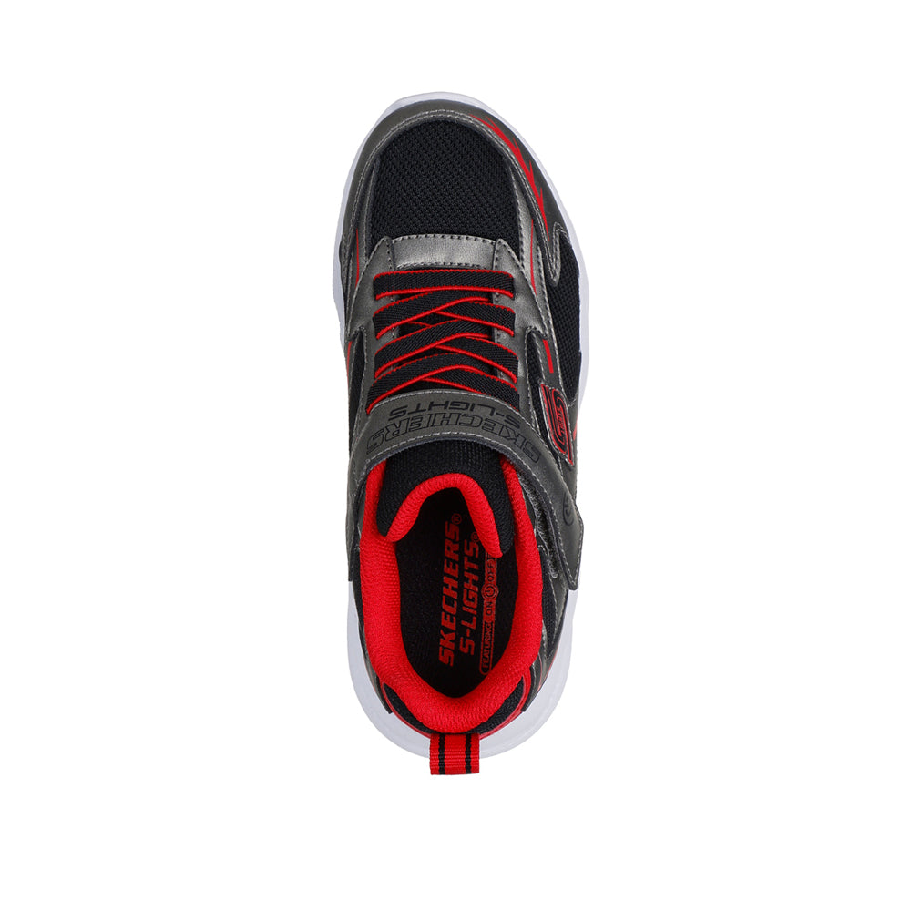 Sneakers Skechers Skechers MeteoR-LightS-GloW-S Unisex Bambino - Grigio