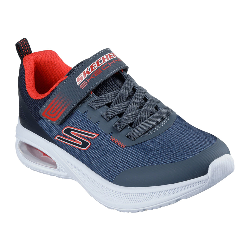 Sneakers Skechers Microspec Max AdvancE-SquaD-P Bambino - Grigio