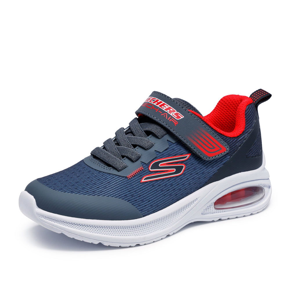 Sneakers Skechers Microspec Max AdvancE-SquaD-P Bambino - Grigio
