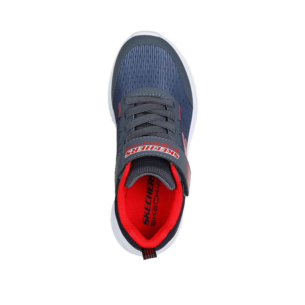 Sneakers Skechers Microspec Max AdvancE-SquaD-P Bambino - Grigio