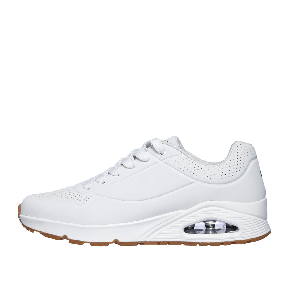 Sneakers Skechers Uno - Stand On Air Uomo - Bianco
