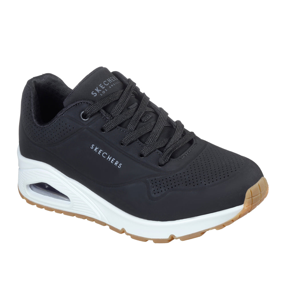 Sneakers Skechers Uno - Stand On Air Donna - Nero