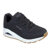 Sneakers Skechers Uno - Stand On Air Donna - Nero