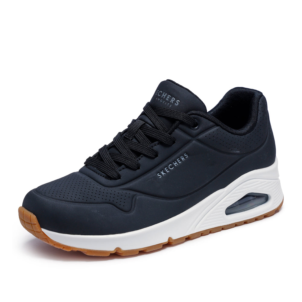 Sneakers Skechers Uno - Stand On Air Donna - Nero