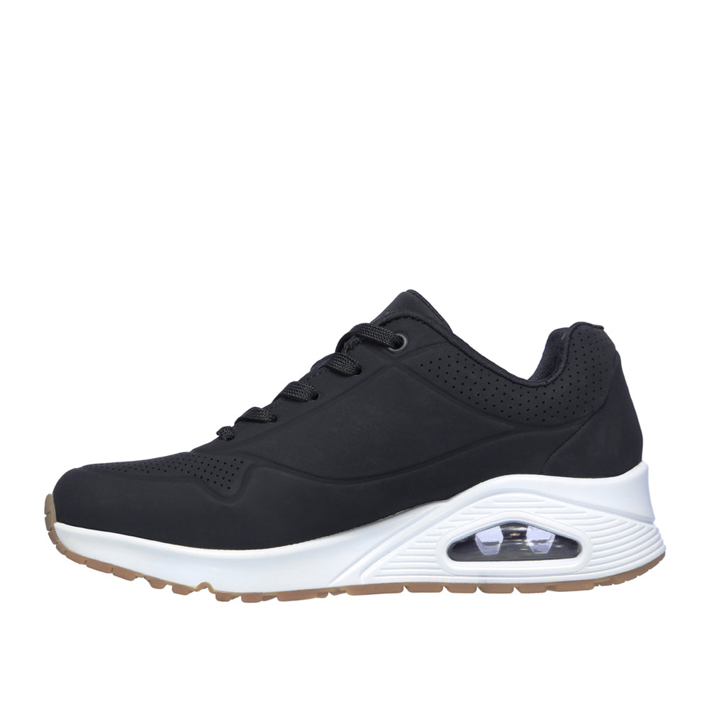 Sneakers Skechers Uno - Stand On Air Donna - Nero